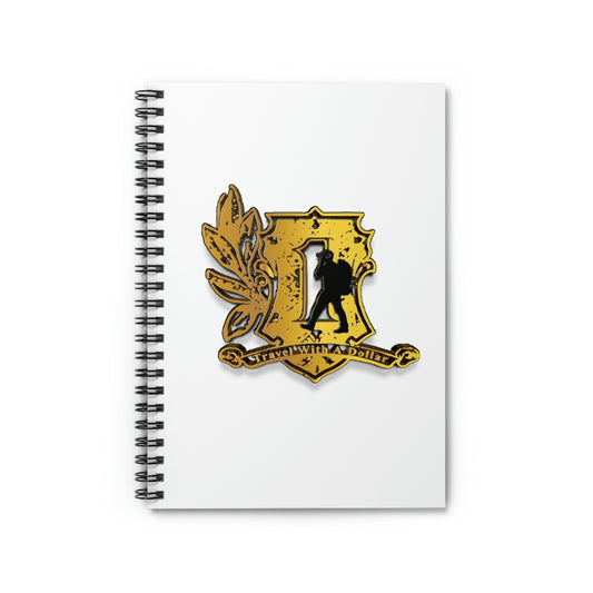 Travel With A Dollar Spiral Notebook - Ruled Line 2
