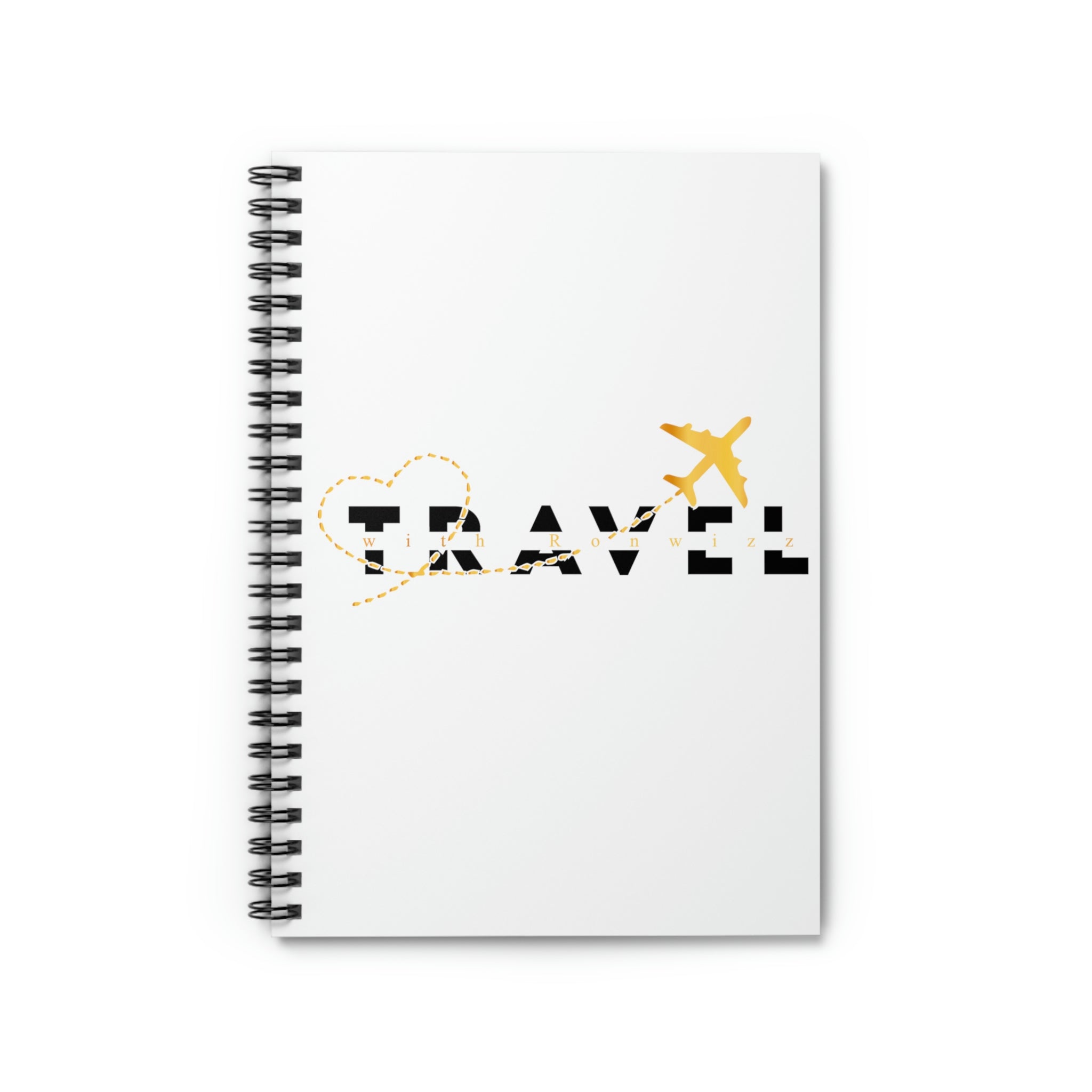 Travel With A Dollar Spiral Notebook - Ruled Line